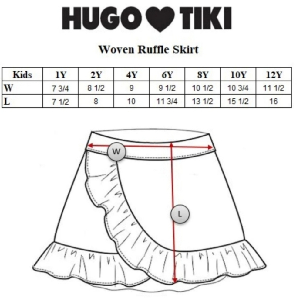 Hugo loves Tiki Woven Ruffle Set Bees Peach - Picture 3 of 4